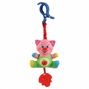 Текстильная подвеска с клипсой - Поросенок (Умка, RPHT-P (300))